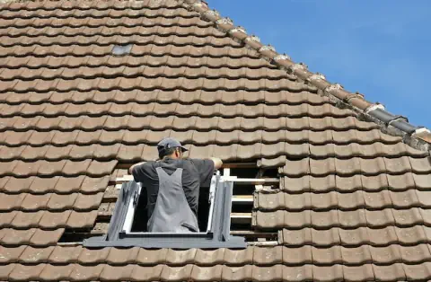 Pose de velux - Dury